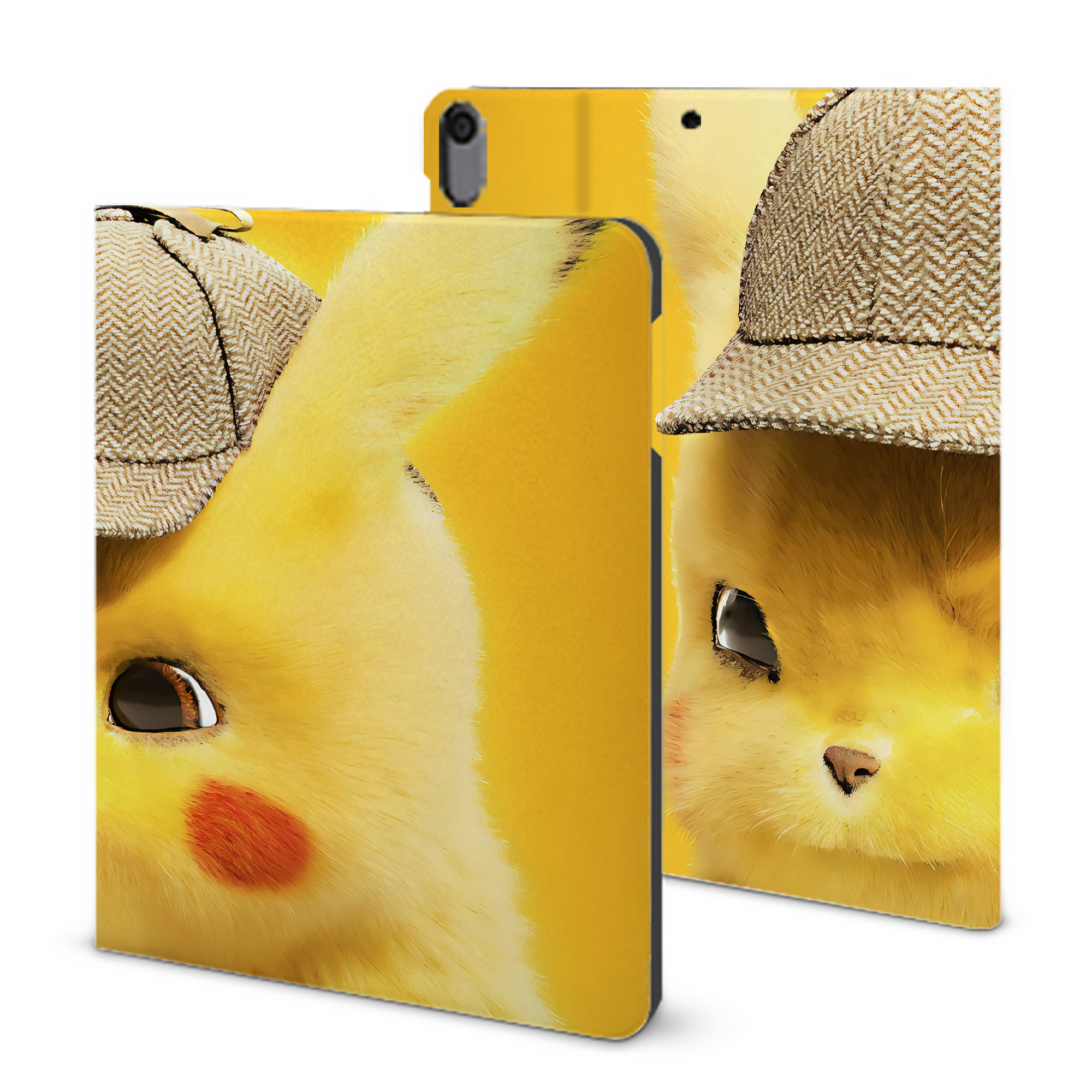 （画像用） ポケットモンスター Pokémon IPad ケース ブック型 PUレザー TPU 耐衝撃 軽量 薄型 ペン収納なし 全面保護 IPad 各モデル対応